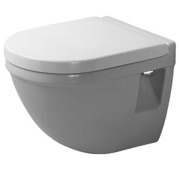Duravit Starck 3 Compact væghængt toilet i hvid - 485x360 mm Duravit