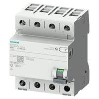 Fejlstrmsafbryder AC/DC RCCB PFI 4P 63 A 500 mA type B selektiv Siemens