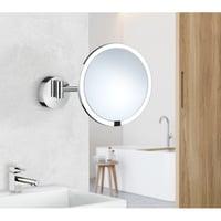 Make-up spejl med sensoraktiveret LED-lys