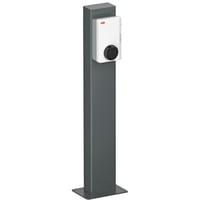 Aluminiums piedestal til 1 stk Terra AC lader vrige