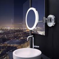Make-up spejl med LED-lys p batteri