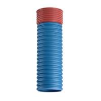 Uponor 315 x 3000 mm PP-opfringsrr med muffe