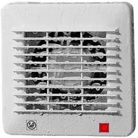 EDM-100 C 12V: Vdrumsventilator til svagstrm (12Vac) med glidelejer og automatisk jalousi