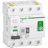 Rccb hpfi afbryder 4P 63A 30MA B-SI AC/DC Schneider Electric
