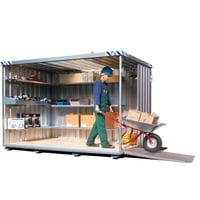 Quick container 3t. 3x2m 2 dr (LTSC3000-3X2SZ) vrige