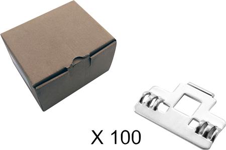 Beslag For Vandret Afdækning Single 100 Cubic
