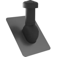 Ventilationshtte 125 mm til Hldningstag 10-48 med Fastflash Inddkning Jual