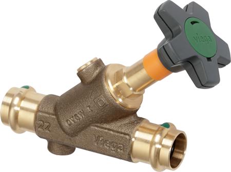 Easytop Skråsædeventil Rødgods 28Mm Viega