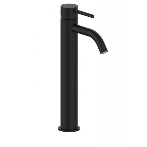 Paffoni Light forhøjet håndvaskarmatur - Mat sort Håndvaskarmatur Paffoni