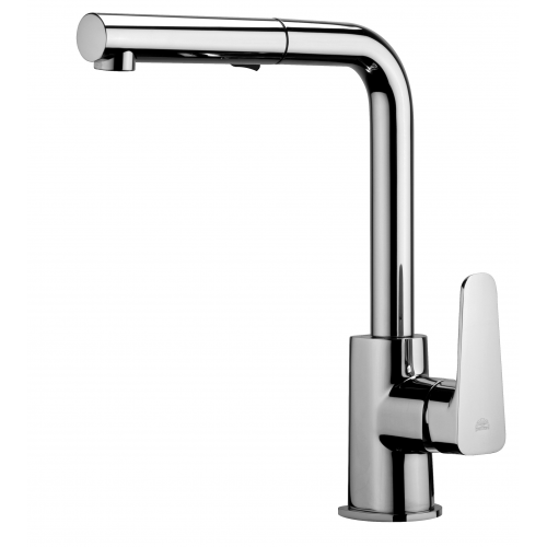 Paffoni Sly køkkenarmatur med udtræksslange - Krom Køkkenarmatur Paffoni