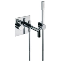 Brma A6 Indbygningsarmatur til bruser/badekar m/bruser krom Brma