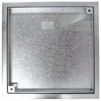 Jesmig Brnddksler - Fuldt integreret/skjult dksel og karm til 600 mm brnd og 50 mm belgningshjde (maks. 1